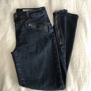 Pistola Arielle  Moto Zip Skinny Jeans